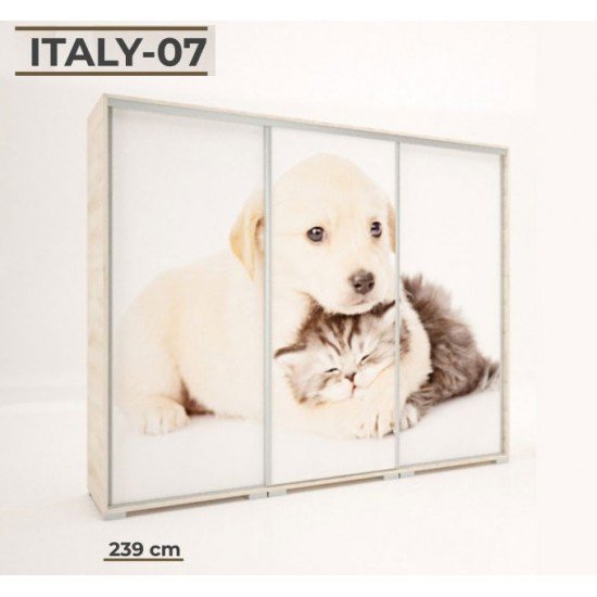 Italy Style gardróbszekrény 239 cm