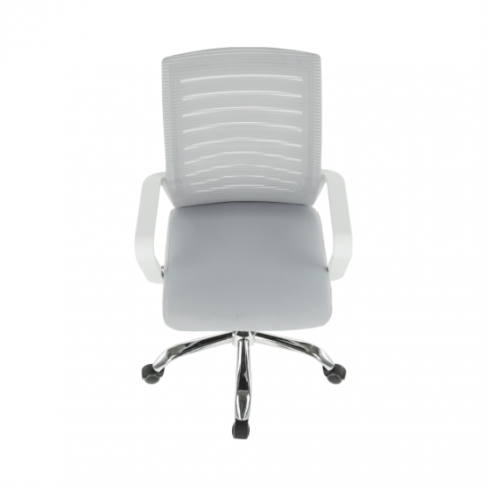 CAGE Irodai szék, fehér/szürke