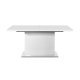 KORINTOS étkezőasztal , fehér színű HG, 160-200x90 cm