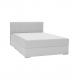 FERATA Boxspring típusú ágy 120x200, világosszürke KOMFORT