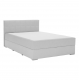 FERATA Boxspring típusú ágy 140x200, világosszürke KOMFORT