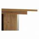 FIDEL Étkezőasztal, tölgy craft arany/grafit szürke, 155-204x86 cm
