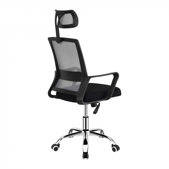 DIKAN Irodai szék, világosszürke/fekete