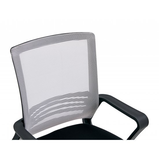APOLO Irodai szék, háló szürkésbarna TAUPE/szövet fekete 2 NEW
