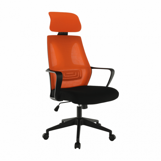TAXIS Irodai szék, fekete/narancssárga NEW