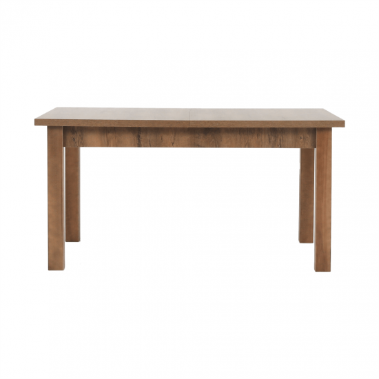 MONTANA Széthúzható ebédlőasztal, tölgyfa lefkas, 160-203x90 cm STW