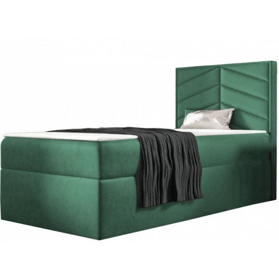 ST7 boxspring ágy 70cm sötétbarna Riviera 28